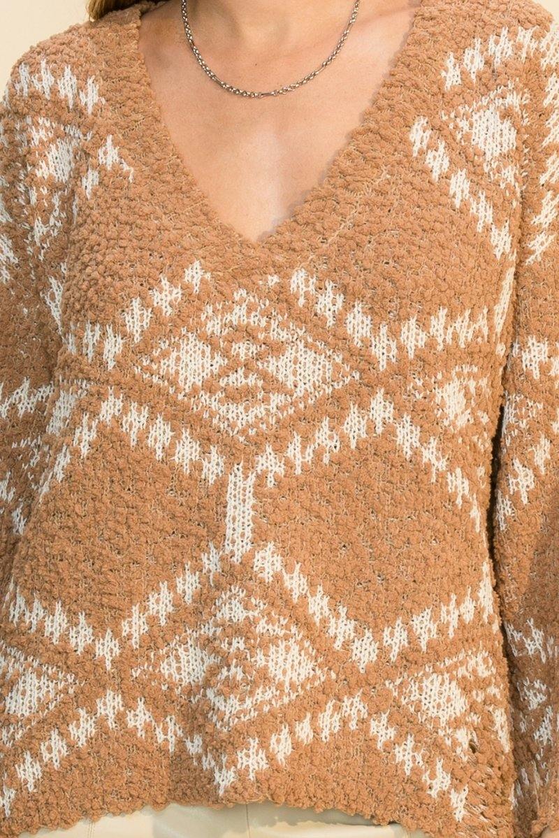 Ivy Sweater in Tan